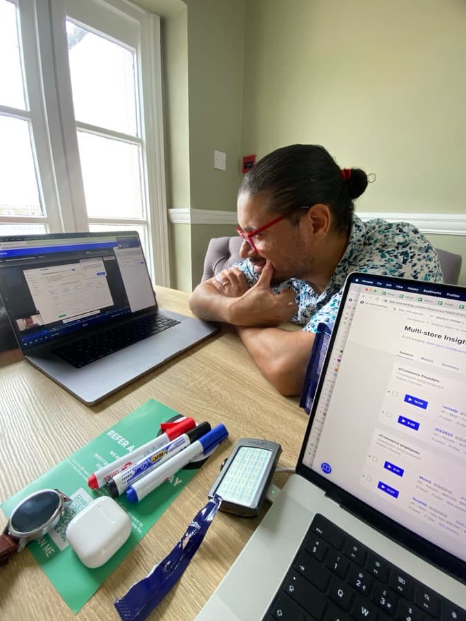Synthesizing patterns from recorded user calls.